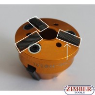 FREZA PENTRU RECTIFICAT(ALEZAT) SCAUN SUPAPE CHIULOASA 52mm-65mm 75° and 60°, Size: 6.8 x 18 - 1pcs. ZR-41VRST100601 - ZIMBER TOOLS