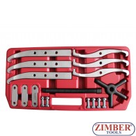 Presa Rulment cu 2/3 Ghiare, 4-In-1 7 Ton - ZIMBER TOOLS