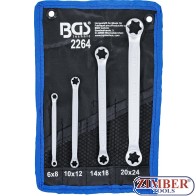 Trusa Chei E 4 buc.E6xE8; E10xE12; E14xE18; E20xE24  (2264) - BGS technic
