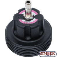 Adaptor pentru verificare pierderi in sistemul de racire la VAG-Audi, Seat, Skoda, Porsche Carrera, Volkswagen -8027-23 - BGS technic.