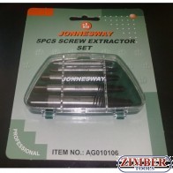 Set extractoare suruburi rupte 5 buc  AG010106 - JONNESWAY