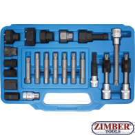 Set chei fulii alternator, 22piese. (4247) - BGS technic