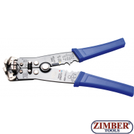 Cleste pentru dezizolat cabluri electrice, 0.13-6 mm, lungime 210mm -442- BGS technic. 
