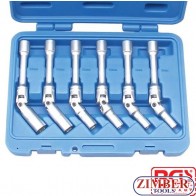 Set chei pentru bujii incandescente(extra lungi) 8-mm-9-10-12-14-16mm x 150mm- 2986 - BGS
