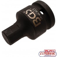 Bit Hexagon de impact 3/4 Hexagon 17 mm. 5054-17 - BGS technic.