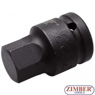 Bit Hexagon de impact  22 mm. 3/4" 5054-22 - BGS.