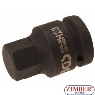 Bit Hexagon de impact  23 mm. 3/4"  5054-23 - BGS