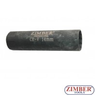 Cheie Bujie Tubulara 14-mm 3/8", ZR-36SPSWS3814 - ZIMBER-TOOLS