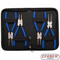 Set clesti de sigurante Seeger 175mm, 4 piese - 447 - BGS technic.