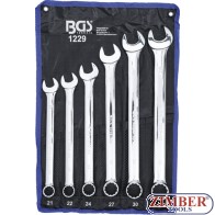 Set chei combinate, extra lungi, 21-32 mm | 6-piese - 1229 - BGS-technic.