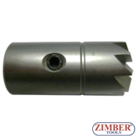 FREZE PENTRU CURATAT ORIFICIU INJECTOR DIESEL 17x17mm 1 -buc -ZR-41FR04 - ZIMBER TOOLS.