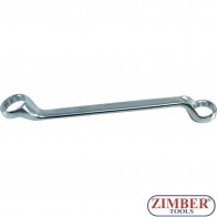 Cheie inelara dubla cu cot, 36x41 mm,75° (30236) - BGS technic