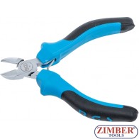 Cleste sfic pentru electronisti cu manere izolate, 115 mm - 381 - BGS-technic.
