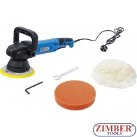 Maşină de polishat electrică cu excentric, turatie max. 6000 rot/min, putere 900 W - 9345 - BGS technic.