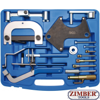 Set cale blocare distributie pentru motoare Renault, Opel si Volvo, 1.2, 1.4, 1.6, 1.7, 1.8, 2.0, 2.2L si 1.4, 1.6, 1.8, 2.0 16V, 2.5 20V, si 1.9, 2.5 si 2.8 Diesel(8154) - BGS technic. 