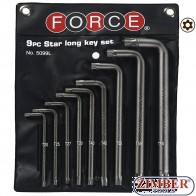 SET CHEI IMBUS TORX CU GAURA CENTRARE - 5099LT - Force