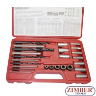 Комплект екстрактори за скъсани болтове/шпилки, ZR-36SEDG25 - ZIMBER TOOLS