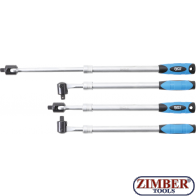 Antrenor extensibil cu cap flexibil, 1/2", 450-600 mm, 258 - BGS technic.