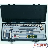 Trusa chei tubulare 3/8" 24 piese,3 251-5-FORCE TOOLS.