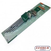 Set chei imbus (Torx) profesionala cu gaura de ghidaj H08S110S - JONNESWAY.