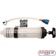 Pompa pentru transfer ulei, lichid de racire, capacitate,1500 ml - 4068 - BGS-technic.