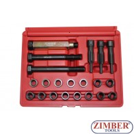 Trusa reparat filet bujie 22-piese, M12 X 1.25. ZR-36GPTS1212522 - ZIMBER TOOLS.