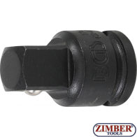 Adaptor de impact, antrenare 3/8" interior - 1/2" exterior - 174 - BGS technic.