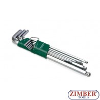 Set chei imbus cu cap sferic 9piese H06SA109S - JONNESWAY