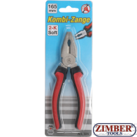 Cleste patent cu manere izolate 165 mm - BGS technic.