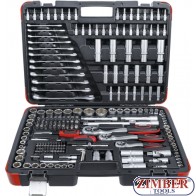 Socket Set | 6.3 mm (1/4") / 10 mm (3/8") / 12.5 mm (1/2") Drive | 216 pcs. 15216 - BGS technic.