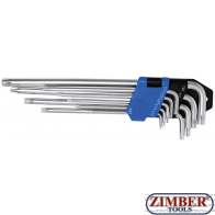 Set chei L cu torx, T10-T50-  9 piese (793) - BGS technic