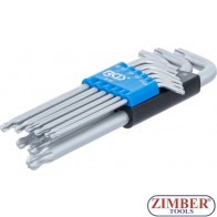 Set Torx tip L, T10-T50 - 9 piese - 818 - BGS technic.