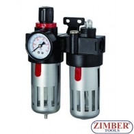 Filtru Aer Regulator si Lubrificator 1/2" 10.bar -  AFRL80.
