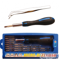 Set biţi MICRO | 23 piese (20823) - BGS technic
