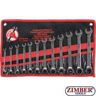 Set chei combinate cu clicket  8 - 19 mm | 12 piese. 30001 - BGS technic.