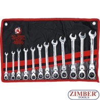 Set chei combinate cu clicket  8 - 19 mm | 12 piese. 30001 - BGS technic