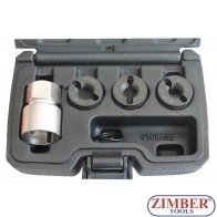 Set reparatii filete pentru prezoane si piulite de roti - M12 + M14, ZR-36RAWSTRK01 - ZIMBER TOOLS