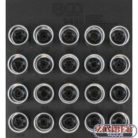 Set chei desfăcut antifurt pentru roti Audi 20 piese. 9499 - BGS technic.