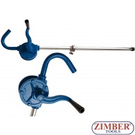 Pompa de ulei cu actionare manuala pentru butoi pana la 200 litri, 8345 - BGS technic.