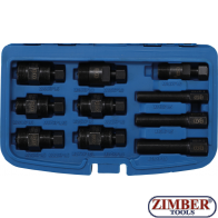 Set extractoare pentru volante de motociclete 10 piese -7748 - BGS technic.