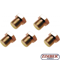 Set busoane ulei M15 x 1.5 mm 5 buc. (126-SM15) - BGS technic