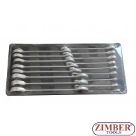 Set chei Fixe x Chei Inelare cu Clichet 6-mm - 22.mm 17.buc - ZT-00817 - SMANN  TOOOLS.