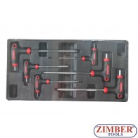 Set de imbusuri L hexagonale 6 piese, ZT-00806 - SMANN TOOLS.