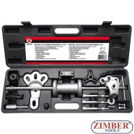 Set extractor cu ciocan inertial,16 piese. (7683) - BGS technic