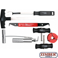 Set montat/demontat parbriz, 7 piese (60300) - BGS technic
