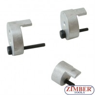 Set pentru demontat si montat curele auxiliare 3-buc , ZR-36BITS3  - ZIMBER TOOLS