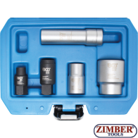 Set 5 tubulare pentru montarea/demontarea pompelor de injectie Diesel Bosch - 9175 - BGS technic.