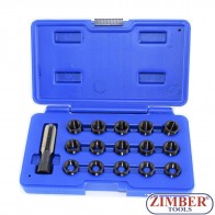 Trusa reparat filet bujie M14 X 1,25 -16piese . ZT-01Z5196 - SMANN TOOLS