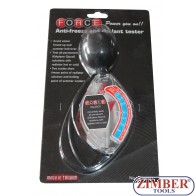 Tester pentru antigel, 9G4001- FORCE TOOLS.