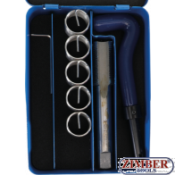 Set Helicoil pentru reparatii filete M20x1.5, 7 piese (9434) - BGS technic